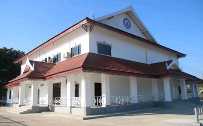 ໂຄງການກໍ່ສ້າງສູນວັດທະນະທຳເດັກແຂວງບໍ່ແກ້ວ ສໍາເລັດໄປແລ້ວ 90%