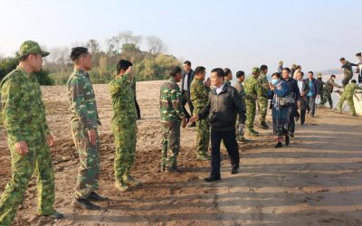 ເຈົ້າແຂວງບໍລິຄຳໄຊ ຢ້ຽມຢາມ ແລະ ອວຍພອນ ນາຍ-ພົນ ທະຫານ ກອງຮ້ອຍຊາຍແດນ 254