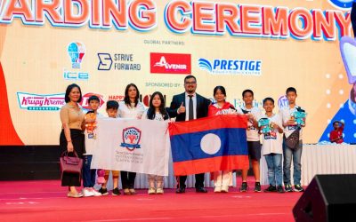 ໂຮງຮຽນນາໆຊາດລາວ ສາມາດຍາດໄດ້ 3 ຫຼຽນເງິນ ຈາກການແຂ່ງຂັນເລກ (AMC)