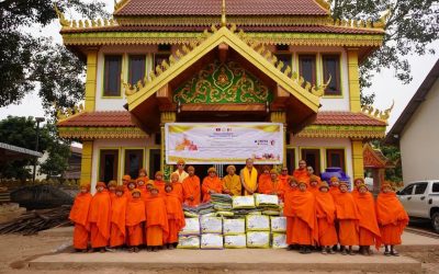 ອົງການພຸດທະສາສະໜາສໍາພັນລາວ ມອບເຄື່ອງຊ່ວຍເຫລືອມູນຄ່າ 250 ລ້ານກີບໃຫ້ແຂວງຫລວງນໍ້າທາ