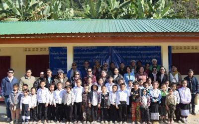 ໂຮງຮຽນປະຖົມນໍ້າແຫ້ງ ເມືອງສົບເບົາ ໄດ້ຮັບອາຄານຫລັງໃໝ່