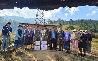 3 ອົງການຈັດຕັ້ງມະຫາຊົນ ແລະ ຄອບຄົວການນຳແຂວງໄຊສົມບູນ ອວຍພອນນາຍ ແລະ ພົນທະຫານ