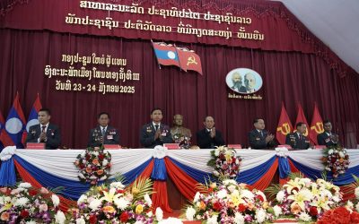 ໄຂກອງປະຊຸມໃຫຍ່ ຜູ້ແທນອົງຄະນະພັກເມືອງໂພນທອງ ຄັ້ງທີ III