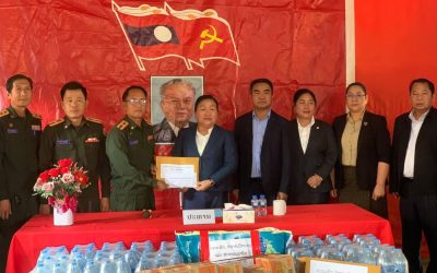 ການນຳນະຄອນຫຼວງວຽງຈັນ ອວຍພອນກອງຮ້ອຍ 416 ໂອກາດວັນສ້າງຕັ້ງ ກອງທັບປະຊາຊົນລາວ