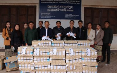 ລົບລ້າງໃບເກັບເງິນກອງທຶນການທ່ອງທ່ຽວ ຢູ່ແຂວງຫລວງນ້ຳທາ ຫລາຍແສນໃບ