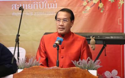 ເຈົ້າແຂວງຄຳມ່ວນ ພົບປະສັງສັນແລະອວຍພອນບັນດາອ້າຍນ້ອງຊາວຫວຽດນາມໃນໂອກາດປີໃໝ່ຫວຽດນາມ