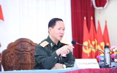 ພົນໂທ ຄໍາລຽງ ອຸທະໄກສອນ ເນັ້ນໜັກຫຼາຍບັນຫາຕໍ່ທະຫານແຂວງອັດຕະປື