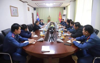 ປຶກສາຫາລືການປະເມີນຜົນ ແລະ ສ້າງກົດໝາຍວ່າດ້ວຍການດຳເນີນຄະດີປົກຄອງ