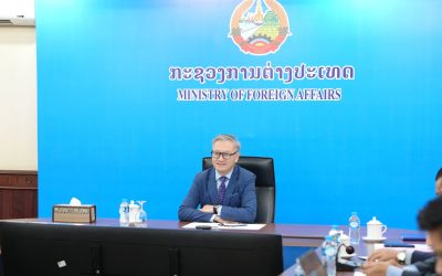 ລັດຖະມົນຕີຕ່າງປະເທດ ລາວ-ອົດສະຕຣາລີ ພົບປະທາງໄກ ເພື່ອເສີມຂະຫຍາຍການພົວພັນຮ່ວມມືສອງຝ່າຍ