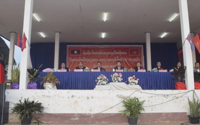 ໂຮມຊຸມນຸມເຜີຍແຜ່ຜົນສຳເລັດກອງປະຊຸມໃຫຍ່ຜູ້ແທນອົງຄະນະພັກເມືອງຊຽງຮ່ອນ ຄັ້ງທີ VIII