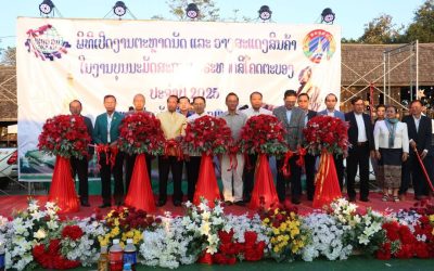 ເປີດງານວາງສະແດງສິນຄ້າໃນງານບຸນພຣະທາດສີໂຄດຕະບອງ ປີ 2025