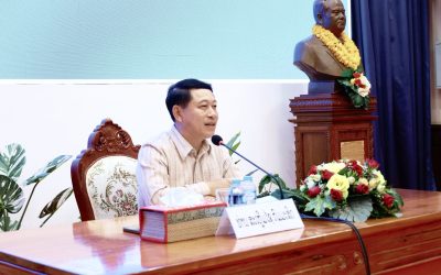 ຮອງນາຍົກລັດຖະມົນຕີ ເຄື່ອນໄຫວຊີ້ນຳວຽກງານຢູ່ແຂວງຄຳມ່ວນ
