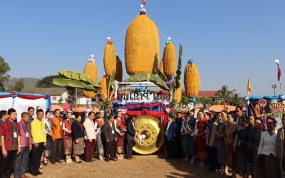 ເມືອງບໍ່ແຕນ ຈັດບຸນເຂົ້າຈີ່ໃຫຍ່ ປະຈໍາປີ 2025
