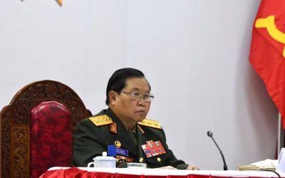 ກອງປະຊຸມສະໄໝສາມັນຄົບຄະນະບໍລິຫານງານ ສະຫະພັນນັກຮົບເກົ່າແຫ່ງຊາດລາວ