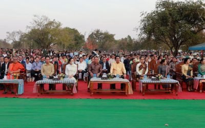 ໄຂງານນະມັດສະການຜາສາຫີນວັດພູຈໍາປາສັກ ມໍລະດົກໂລກແຫ່ງທີ II ປະຈໍາປີ 2025 ຢ່າງຄຶກຄື້ນມ່ວນຊື່ນ
