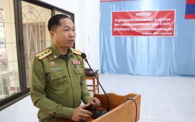 ປີຜ່ານມາ ປກສ ເຂດເສດຖະກິດພິເສດສາມຫຼ່ຽມຄຳ ມ້າງກຸ່ມ Call Center ໄດ້ທັງໝົດ 9 ຄັ້ງ, ກັກຜູ້ຖືກຫາໄດ້ 1.460 ຄົນ