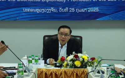 ສປປ ລາວ-ພາກເອກະຊົນ ເຂດປົກຄອງພິເສດຮົງກົງ ຫາລືພາຍໃຕ້ວຽກສົ່ງເສີມການທູດເສດຖະກິດ ຂອງລາວ