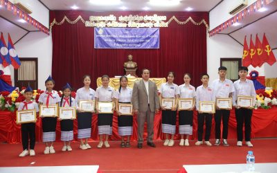 ນ້ອງນັກຮຽນ ໂຮງຮຽນປະຖົມນະພັດສອນ ສາມາດຍາດໄດ້ອັນດັບທີ 1 ທັງ 3 ວິຊາ ໃນບັ້ນສອບເສັງນັກຮຽນເກັ່ງຂັ້ນເມືອງ ປະຈໍາສົກຮຽນ 2024-2025.
