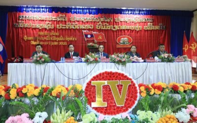 ໄຂກອງປະຊຸມໃຫຍ່ຜູ້ແທນອົງຄະນະພັກເມືອງ ໝື່ນ ຄັ້ງທີ IV