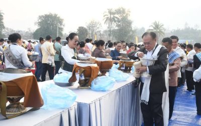 ໃສ່ບາດໃນງານມະຫະກໍາບຸນຊ້າງ ຄັ້ງທີ 18 ປີ 2025
