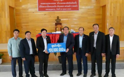 ເມືອງໝອກ ໄດ້ຮັບເງິນຊຸກຍູ້ກະກຽມດຳເນີນກອງປະຊຸມໃຫຍ່ຂອງອົງຄະນະພັກເມືອງ