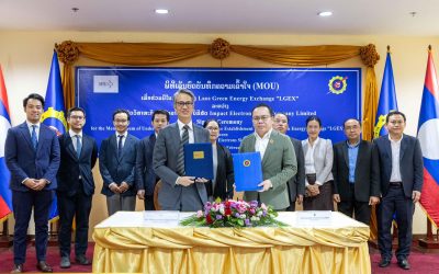 ເຊັນບົດບັນທຶກຄວາມເຂົ້າໃຈ ເພື່ອສຶກສາທຸລະກິດຮ່ວມ ລະຫວ່າງ ຟຟລ ແລະ ບໍລິສັດ Impact Electrons Siam Company Limited.