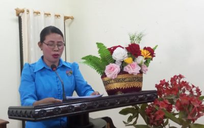 ກອງປະຊຸມ ສະຫຼຸບວຽກງານການຈັດຕັ້ງປະຕິບັດຂໍ້ແຂງ 3 ດີ ສ້າງຄອບຄົບດີ ຂອງເມືອງປາກແຊງ