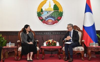 ລັດຖະມົນຕີກະຊວງການຕ່າງປະເທດ ແຫ່ງ ສປປ ລາວ ຮັບການເຂົ້າຢ້ຽມອໍາລາຂອງເອກອັກຄະລັດຖະທູດ ແຫ່ງ ສ. ຟິລິບປິນ ປະຈໍາ ສປປ ລາວ