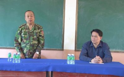 ຮອງລັດຖະມົນຕີ ກະຊວງປ້ອງກັນປະເທດ ເຄື່ອນໄຫວເຮັດວຽກ ຢູ່ຈຸດສຸມ ມົກສະລະ