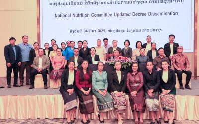 ເຜີຍແຜ່ຂໍ້ຕົກລົງຄະນະກຳມະການແຫ່ງຊາດ ດ້ານໂພຊະນາການ
