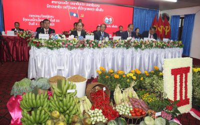 ຜົນສໍາເລັດການດໍາເນີນກອງປະຊຸມໃຫຍ່ຜູ້ແທນອົງຄະນະພັກເມືອງຄູນຄຳ ຄັ້ງທີ III