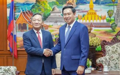 ເອກອັກຄະລັດຖະທູດຫວຽດນາມ ປະຈຳລາວ ຢ້ຽມຢາມ ແລະ ເຮັດວຽກຢູ່ແຂວງຈໍາປາສັກ