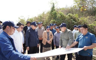 ລັດຖະມົນຕີກະຊວງກະສິກໍາ ແລະ ປ່າໄມ້ ຊຸກຍູ້ວຽກງານ ຢູ່ເມືອງນານ