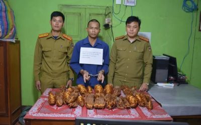 ລັກສາຍໄຟໄປຂາຍແຕ່ບໍ່ລອດ ຖືກເຈົ້າໜ້າທີ່ກັກຕົວດໍາເນີນຄະດີ