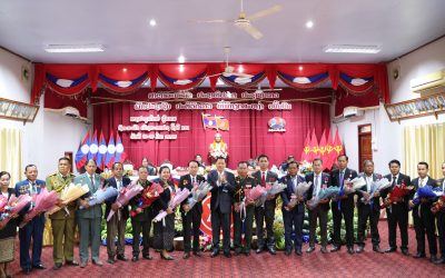 ເມືອງສະໜາມໄຊ ສຳເລັດກອງປະຊຸມໃຫຍ່ຜູ້ແທນອົງຄະນະພັກເມືອງ ຄັ້ງທີ XIII