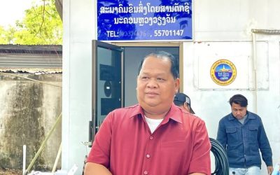 ຫ້ອງການສະມາຄົມຂົນສົ່ງໂດຍສານຕັກຊີນະຄອນຫລວງວຽງຈັນ ຈັດງານລ້ຽງຕ້ອນຮັບປີໃຫມ່ລາວ 2025 ແລະ ສະຫລຸບຜົນງານໃນປີ 2024 ທີ່ຜ່ານມາ.