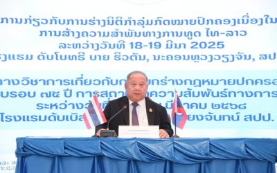 “ສໍາມະນາວຽກງານການດໍາເນີນຄະດີປົກຄອງໃຫ້ພະນັກງານສານປະຊາຊົນຂອງ ສປປ ລາວ”