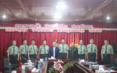 ຄະນະກຳມະການນັກຮົບເກົ່າແຂວງຢູນນານ ຢ້ຽມຢາມ ແຂວງຜົ້ງສາລີ