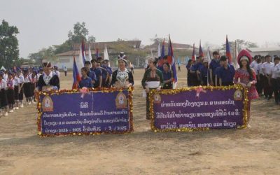 ໂຮງຮຽນ ມ.ສ ນະຄອນໄຊ ຈັດງານແຂ່ງຂັນກິລາ-ສິລະປະຕ້ານຢາເສບຕິດ