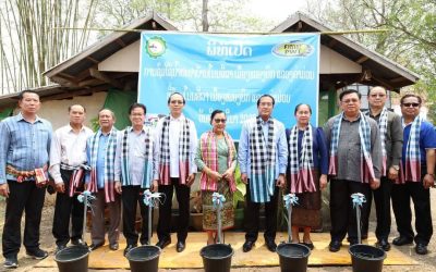 3 ບ້ານຂອງ 2 ເມືອງຢູ່ແຂວງຄໍາມ່ວນ ໄດ້ນໍາໃຊ້ນໍ້າປະປາຊຸມຊົນ