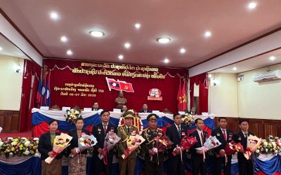 ຜູ້ແທນອົງຄະນະພັກເມືອງຈອມເພັດ ເລືອກເອົາ ສະຫາຍ ນາງ ຈັນດີ ເຢັງວື ເປັນເລຂາຄະນະບໍລິຫານງານພັກເມືອງ ສະໄໝທີ VIII