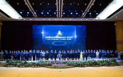 ງານສັບປະດາດິຈິຕອນລາວ Lao Digital Week 2025 ກຸ່ມ ບໍລິສັດ ລາວ ໂທລະຄົມມະນາຄົມ ມະຫາຊົນ ເປີດໂຕ Super App Super X ຢ່າງເປັນທາງການ.