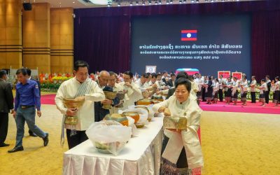 ຄະນະນຳແຂວງຈຳປາສັກ ຮ່ວມໃສ່ບາດໜ້າສົບອຸທິດສ່ວນກຸສົນໃຫ້ສະຫາຍ ພົນເອກ ຄຳໄຕ ສີພັນດອນ