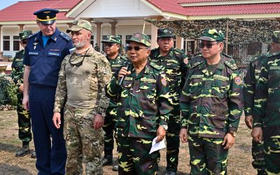 ສະຫາຍຮອງປະທານ, ຜູ້ປະຈຳການຄະນະກຳມະການ ປ້ອງກັນຊາດ-ປ້ອງກັນຄວາມສະຫງົບສູນກາງ, ຮອງນາຍົກລັດຖະມົນຕີ ເຂົ້າຮ່ວມພິທີປິດບັ້ນຝຶກອົບຮົມ “ໃຕ້ຝຸ່ນ-2025”