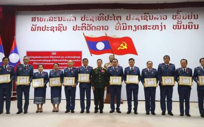 ປະດັບຫຼຽນໄຊພິລະອາດຫານ ໃຫ້ແກ່ການນຳ ແລະ ພະນັກງານຫຼັກແຫຼ່ງ ອົງການໄອຍະການປະຊາຊົນສູງສຸດ