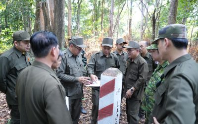 ທ່ານ ຮອງລັດຖະມົນຕີ ກະຊວງການຕ່າງປະເທດ ລົງເຄື່ອນໄຫວເຮັດວຽກຊາຍ​ແດນ ຢູ່ ແຂວງຈໍາປາສັກ.