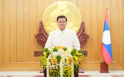 ປະທານປະເທດ ອ່ານສານ ອວຍພອນປີໃໝ່ລາວ ພສ 2568