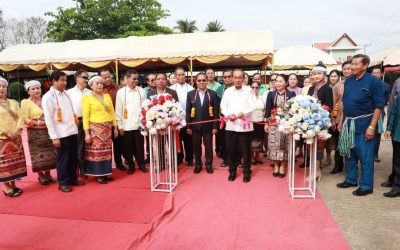 ບຸນປ່ອຍນໍ້າເດືອນຫົກຕົກນໍ້າປີໃໝ່ ເຜົ່າລື້ ປີ 2025 ບ້ານຜານົມ ຈັດຂຶ້ນຢ່າງຄຶກຄື້ນ