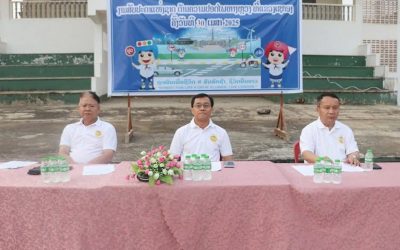 ເຊກອງ ຈັດງານສັບປະດາແຫ່ງຊາດ ດ້ານຄວາມປອດໄພທາງຫລວງ