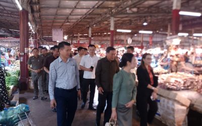 ພະເເນກອຸດສະຫະກໍາ ເເລະ ການຄ້ານະຄອນຫລວງວຽງຈັນ ສົມທົບກັບອົງການປົກຄອງເມືອງໄຊທານີ ລົງເຄື່ອນໄຫວກວດກາລາຄາສິນຄ້າ